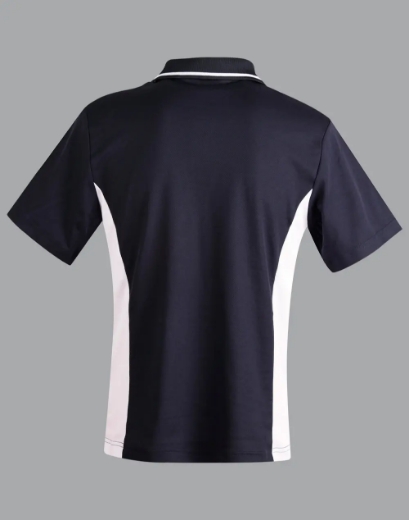 Picture of Winning Spirit, Mens TrueDry Contrast S/S Polo